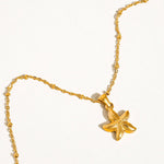 Load image into Gallery viewer, Isla 18K Gold Non-Tarnish Star Necklace