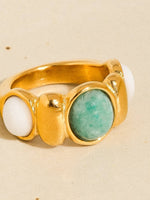 Load image into Gallery viewer, Waverly Natural Stone Ring