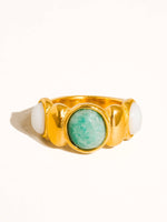Load image into Gallery viewer, Waverly Natural Stone Ring

